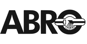The ABRO logo features black lettering with a bolt and spraying pattern inside the "O," symbolizing the Associação Brasileira de Radiologia Odontológica. For expert care, choose Koerich Orthodontics in Charlotte, Indian Trail, or Monroe, NC.