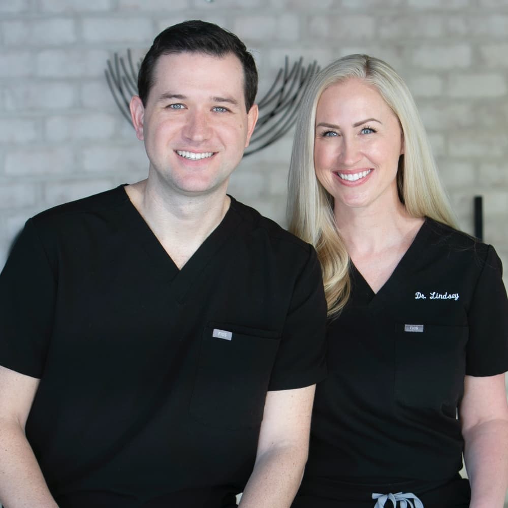 Dr. Leo and Dr. Lindsey Koerich headshots